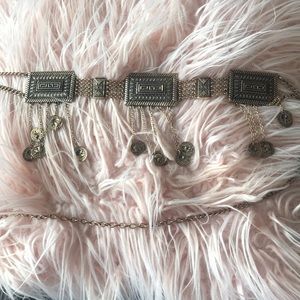 Aztec rave belt / chain belt accessory